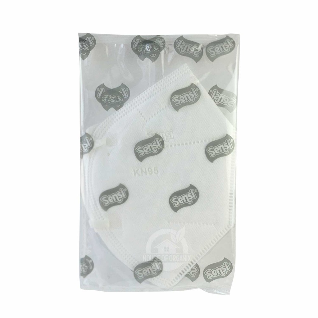 Masker Sensi KN95 Protective Mask 5-Ply White