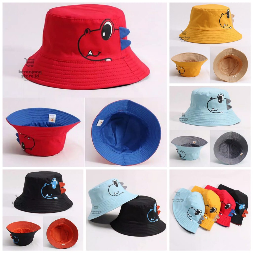 Bucket Dino / Bucket Dino Anak 2-8 Tahun