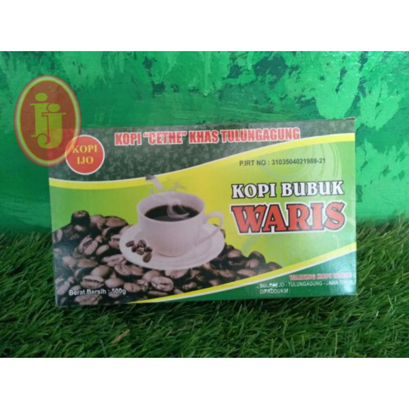 

Kopi Ijo bubuk Waris 200g