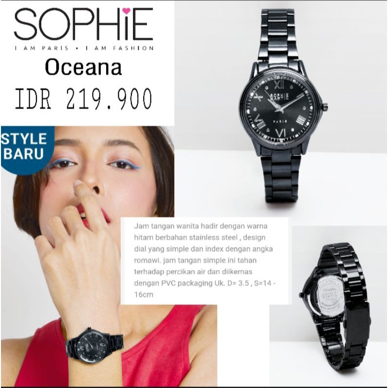 JAM TANGAN SOPHIE MARTIN PARIS OCEANA