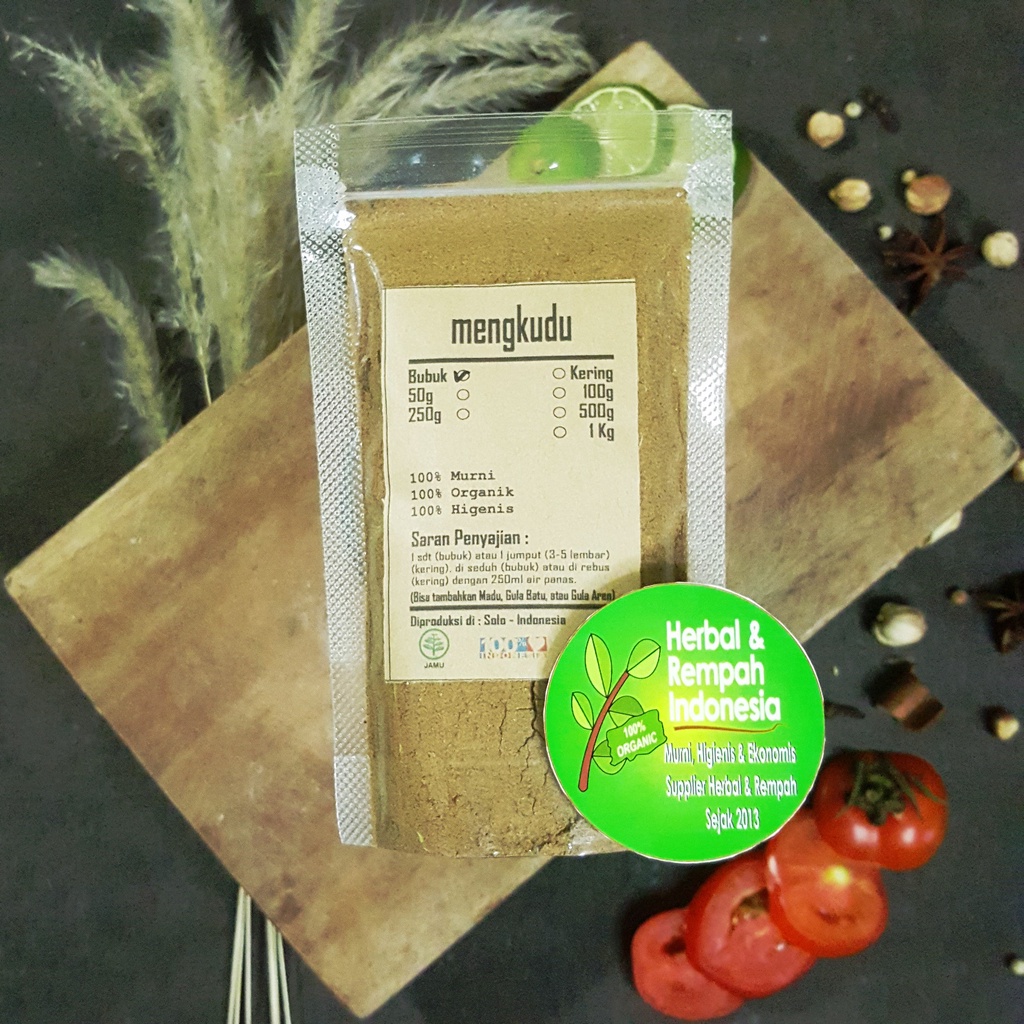 

Mengkudu Bubuk - 100 GR / REMPAH / JSR / 100% MURNI