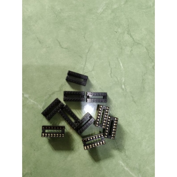 soket IC 16 kaki#harga perbiji