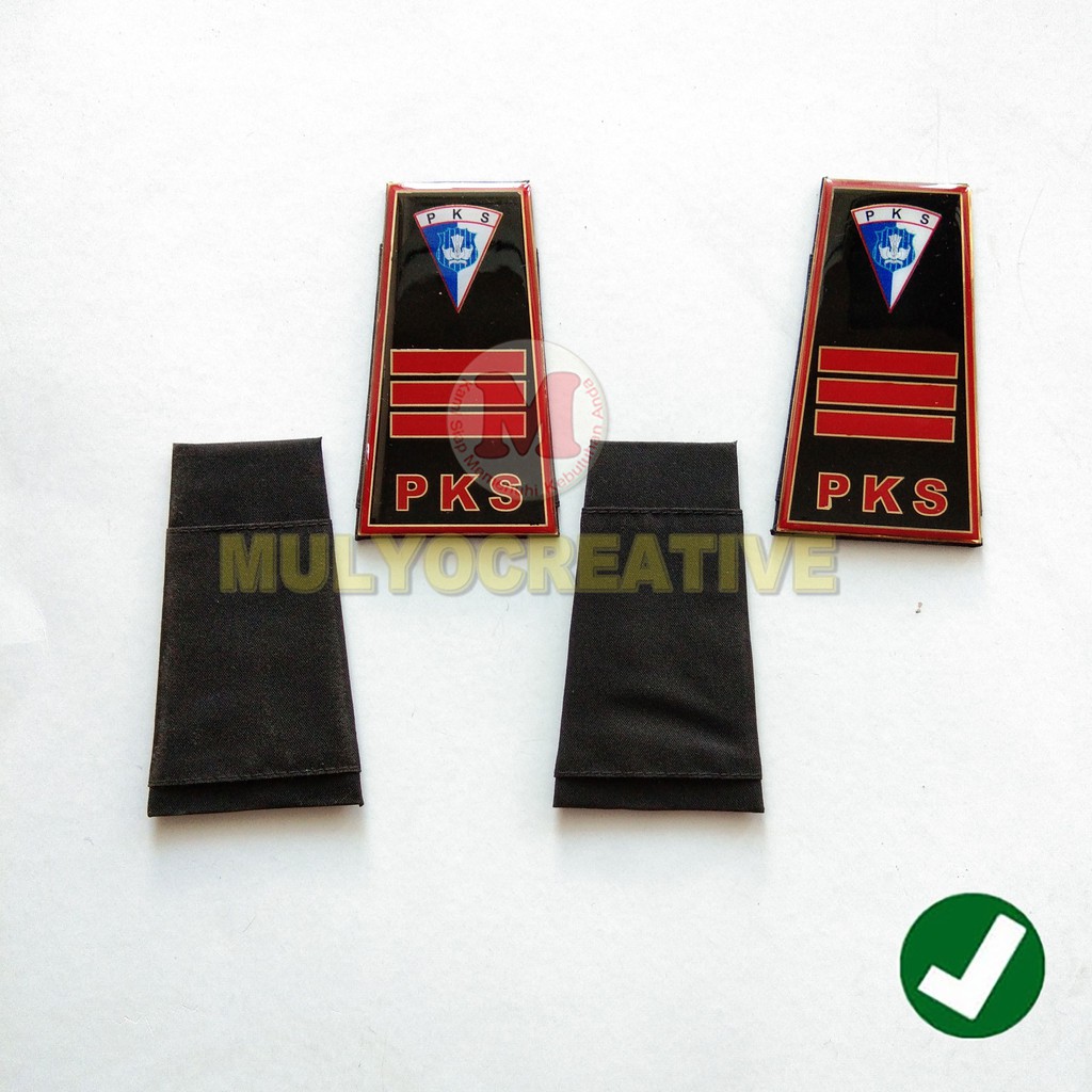 Evolet Logo PKS Strip 3 Murah - Evolet Tanda Pundak Custom Murah