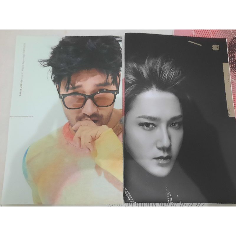 Folded Poster Timeless Siwon dan Yesung