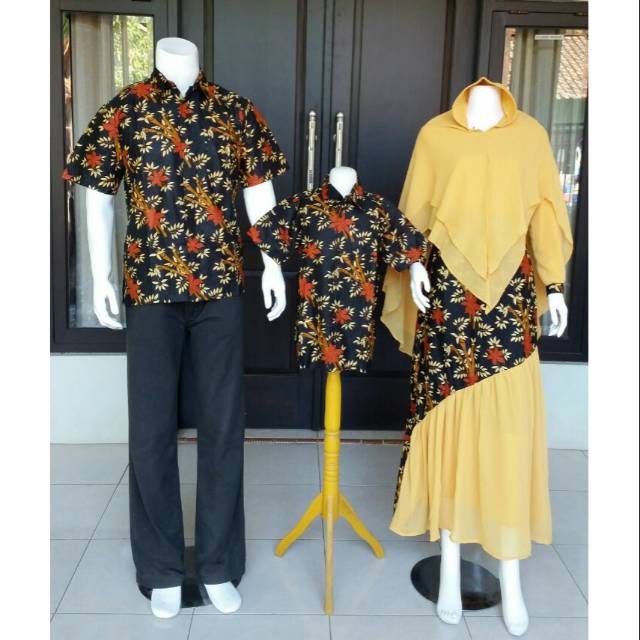 gamis couple keluarga,gamis batik,batik couple batik pekalongan ...