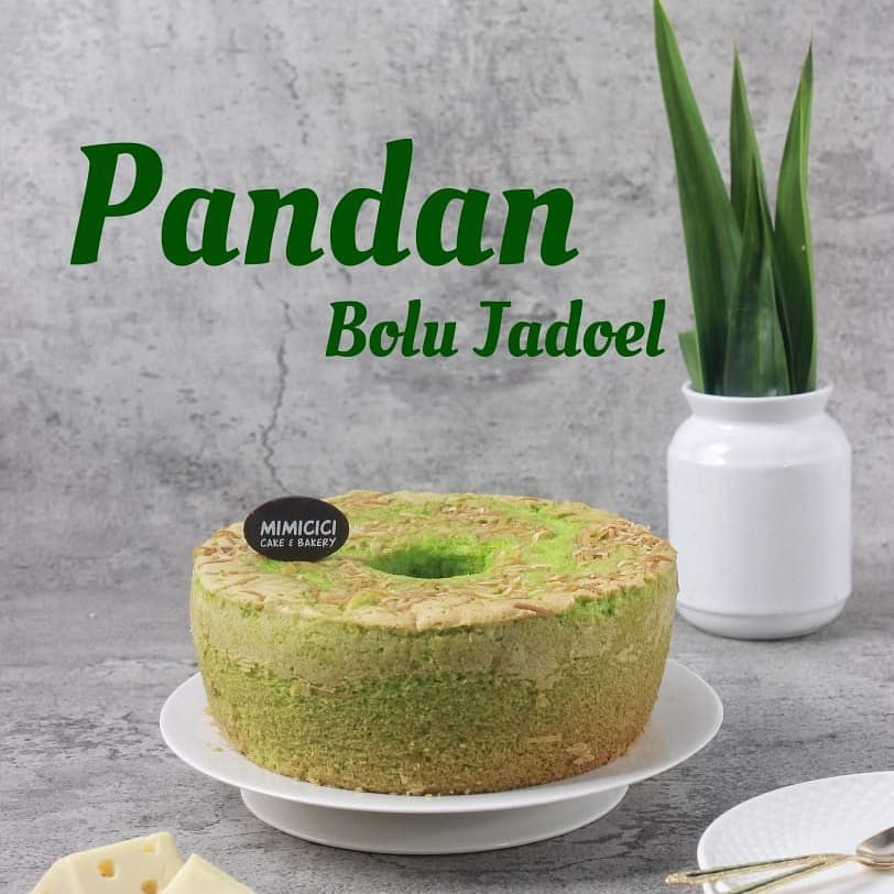 

Kue Bolu Jadoel Pandan - Bolu Chiffon Jadoel Cake