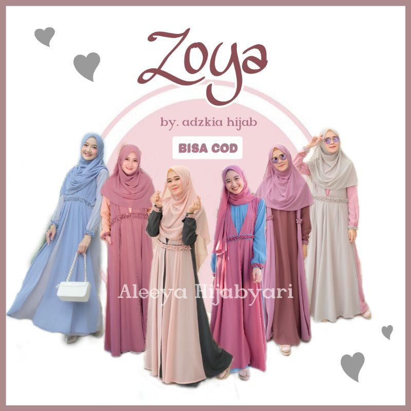 ZOYA DRESS BY ADZKIA HIJAB