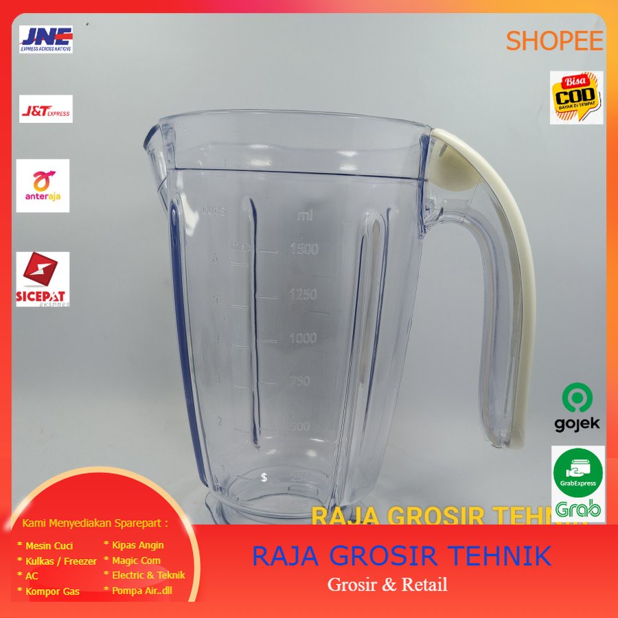 Gelas Jus Blender Philips Baru hr 2061 - 2115 - 2071 - MIKA