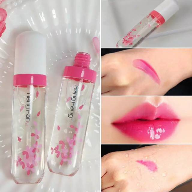 Hengfang Lip Gloss Cair Warna Bening Transparan Tahan Lama 2020 New LipglossLipglos Make up