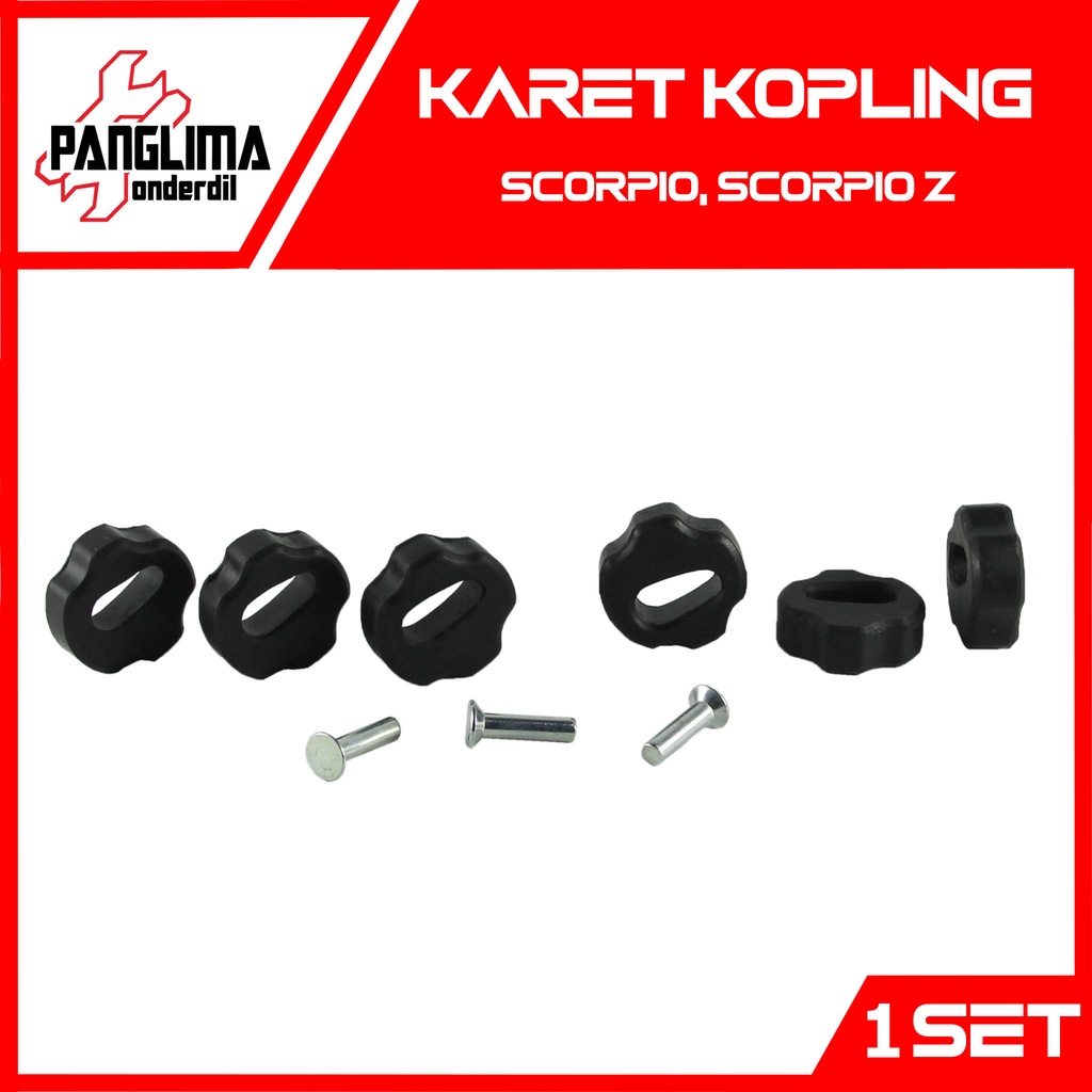 Karet Kopling Scorpio-Scorpio Z Rumah-House Kupling Plus Paku