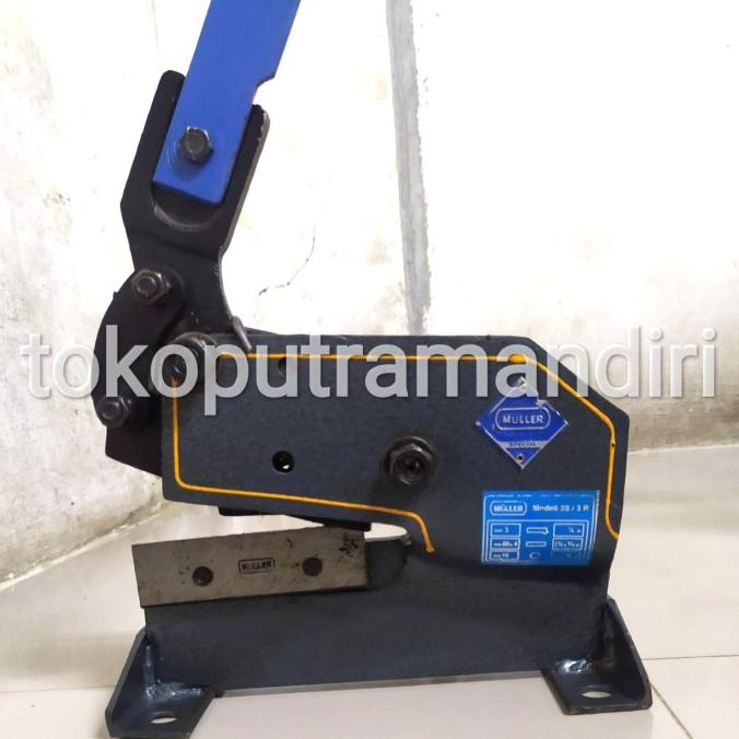 alat potong plat besi 3S/3R Muller / Gunting plat 3mm Muller Germany