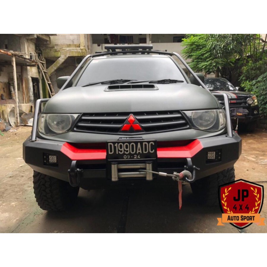 Bumper depan strada triton model rocker