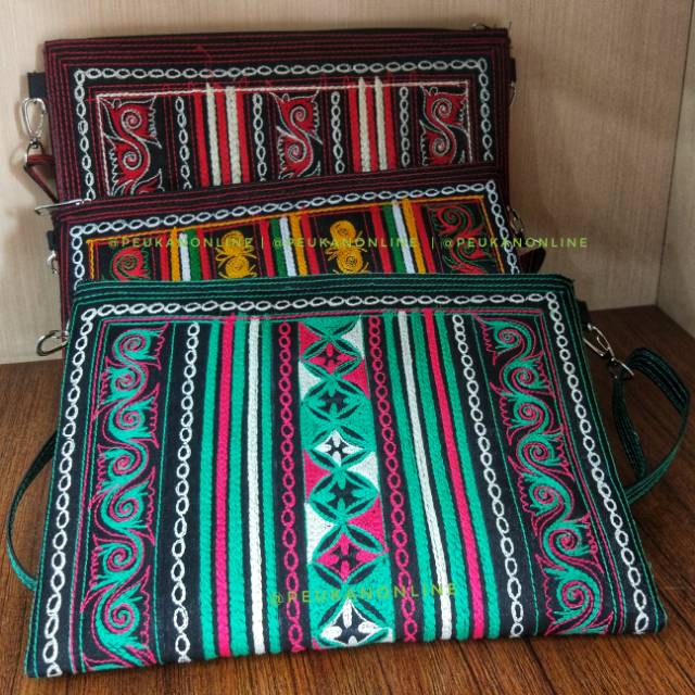 Tas Aceh Bunga Seulanga | Dompet Etnik Aceh