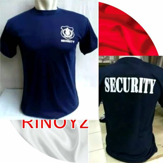 Kaos Security logo / Kaos Security Lengan Pendek