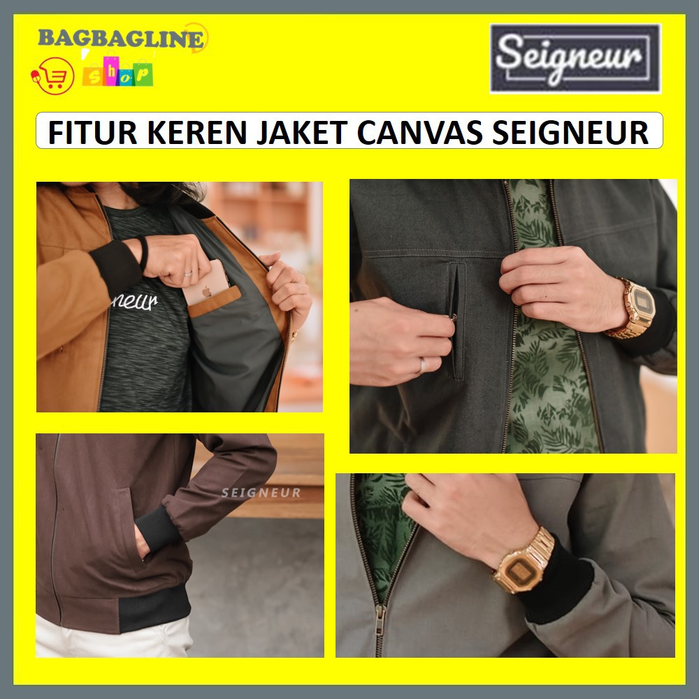 Jaket Coach Seigneur // Jaket Pria CJ // Sweater jacket bandung // Jaket remaja distro casual terbaru