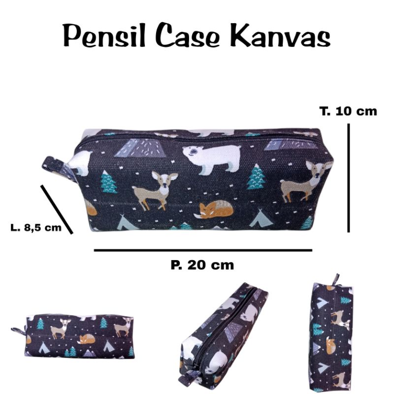 

tempat pensil | tempat pensil kanvas | tepak pensil | kotak pensil | pensil case