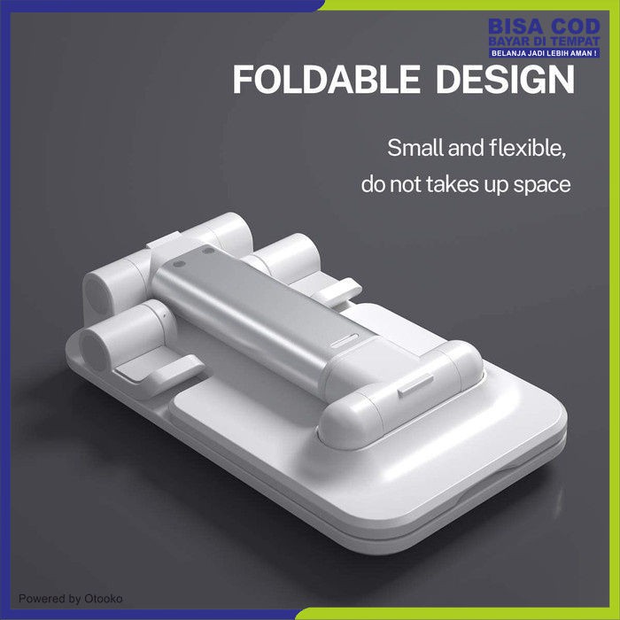 Dudukan Handphone Tablet Folding Desktop phone stand Holder Mini dudukan alat live streaming youtuber