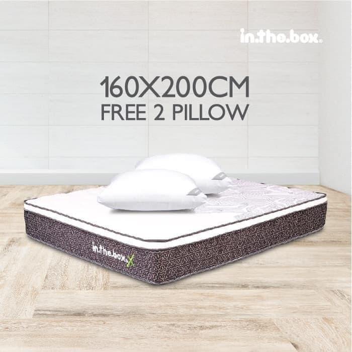 Kasur Springbed In The Box X Queen Size 160X200 Inthebox X Free Ongkir