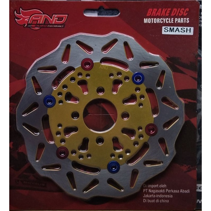 DISBRAKE/PIRINGAN CAKRAM DEPAN STANDAR VARIASI  SMASH SKYDRIVE  SHOGUN 125 SPIN MODEL VARIASI
