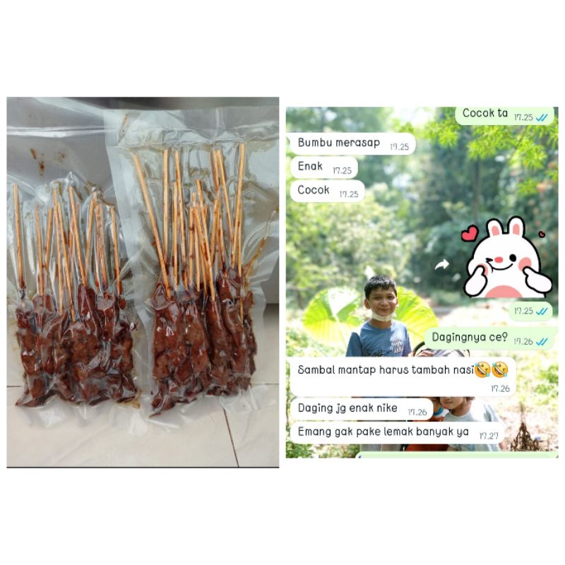 

sate maranggi full daging