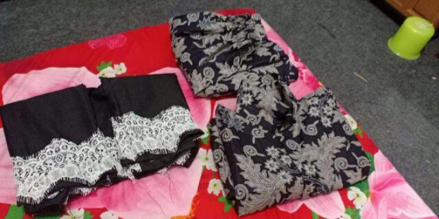 Arsyilla Klok Lawasan | Batik Couple Katun Mix Baloteli Apl Renda | Ce:allsize Fit Xl, Co:m,l,xl