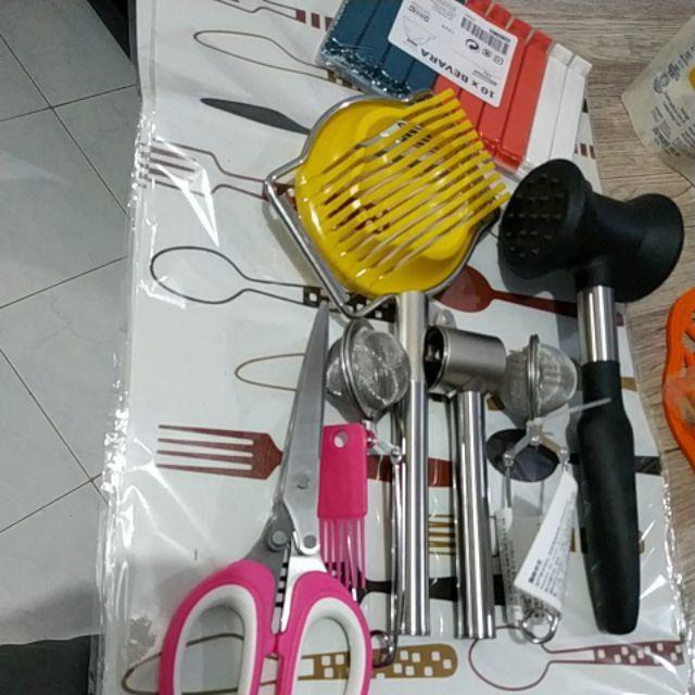 [951] Penghancur Pelumat Bawang Putih Stainless Steel - Garlic Press Onion Crusher