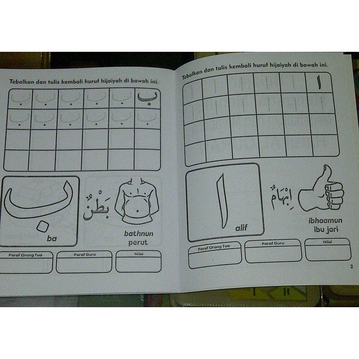 Belajar Membaca  Menulis Huruf Hijaiyah  Al quran  Iqro dan Angka Arab
