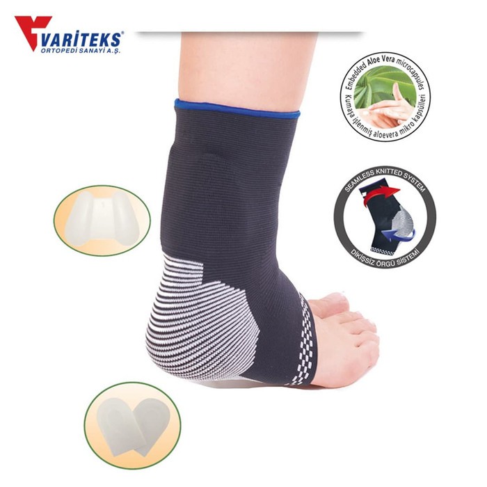 Variteks 455 Knitted Achille Tendon Support Pelindung Tumit
