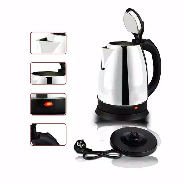 Teko listrik 1.8L / pemanas air / kettle electric kapasitas