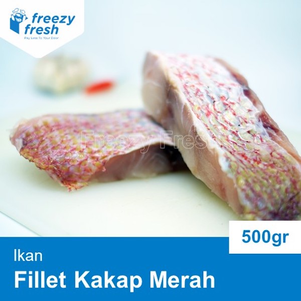 

Ikan Kakap Merah Fillet (Red Snapper) 500 Gram