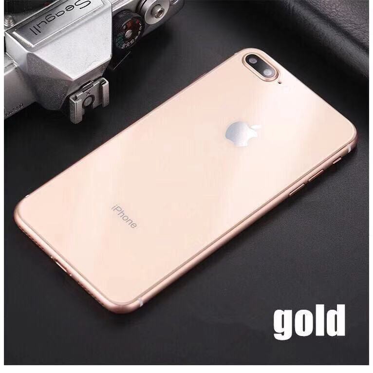 Kasus iPhone11 kaca kembali film 11Pro 7 P iPhone 8 plus iX XS Max XR iPhone 6 i6s Ditambah stiker berwarna kaca bawah film