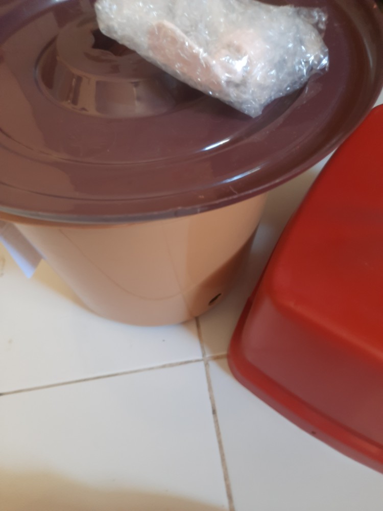 Timba Plus Kran + Tutup 3 Gal/ Timba Plastik/ Ember/ Pail/ Timba Warna Cantik/ Premium