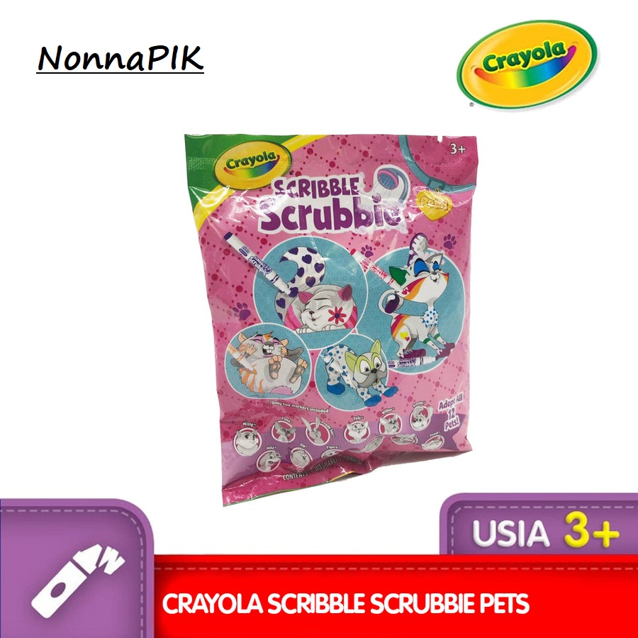 

Crayola Scribble Scrubbie Pet Single Blind Bag