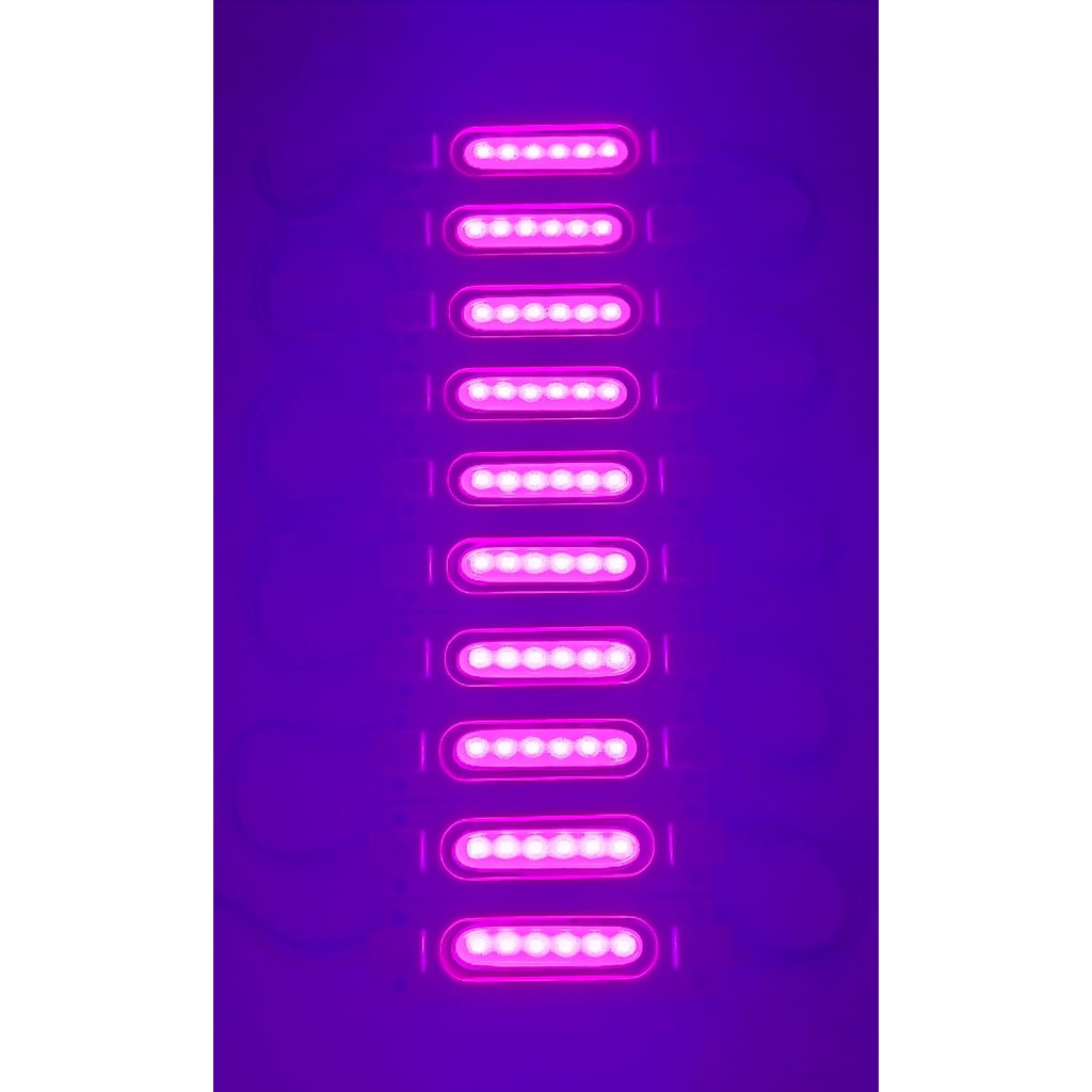 LAMPU LED MODUL 6MATA 12VOLT 3 WATT WATERPROOF 6 MATA 12V 12 V VOLT VARIASI MOBIL MOTOR ETALASE