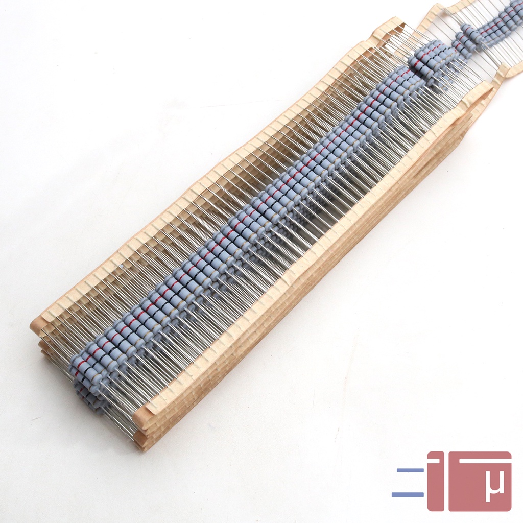 Resistor 82R 82 Ohm 2W Metal Oxide 5% Taiwan Kaki Tembaga