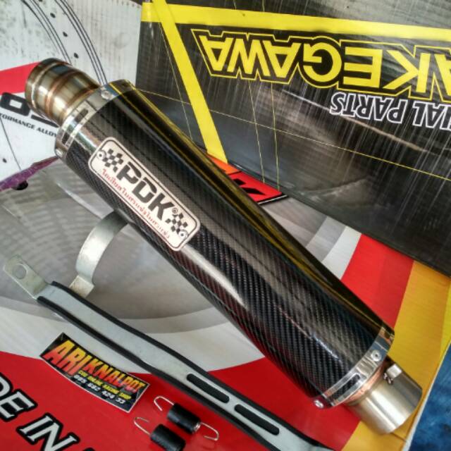 TERLARIS SILINCER KNALPOT RACING PDK. SILENCER KNALPOT PDK CARBON KARBON. Silincer saja TERMURAH