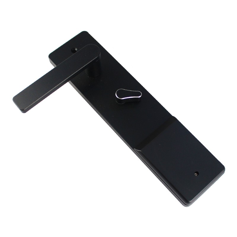 Smart Door Lock With Card H1032 RIGHT BLACK