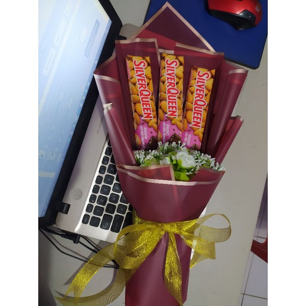 

buket snack coklat silverquin buket wisuda buket ulang tahun