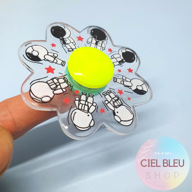 Mainan Hand Spinner Anak Kartun 3D / Fidget Spinner / Spiner Murah / CIEL BLEU SHOP