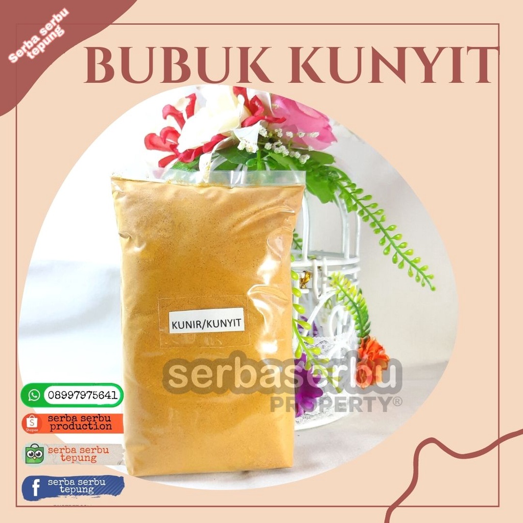 

Tepung Kunyit(1 Kg)|Anti Peradangan|Free Gluten