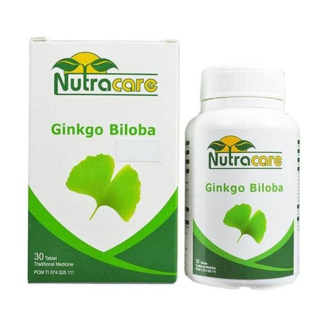 Nutracare Ginkgo Biloba peningkat daya otak isi 30 tablet