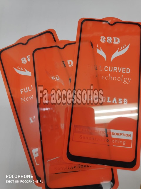 Tempered glass 5d 6d 9d realme C3 realmec3 screen protector anti gores kaca