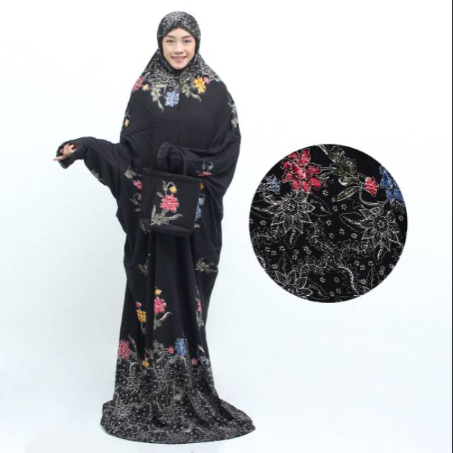 Mukena lajuran/Mukena Batik/Mukena murah