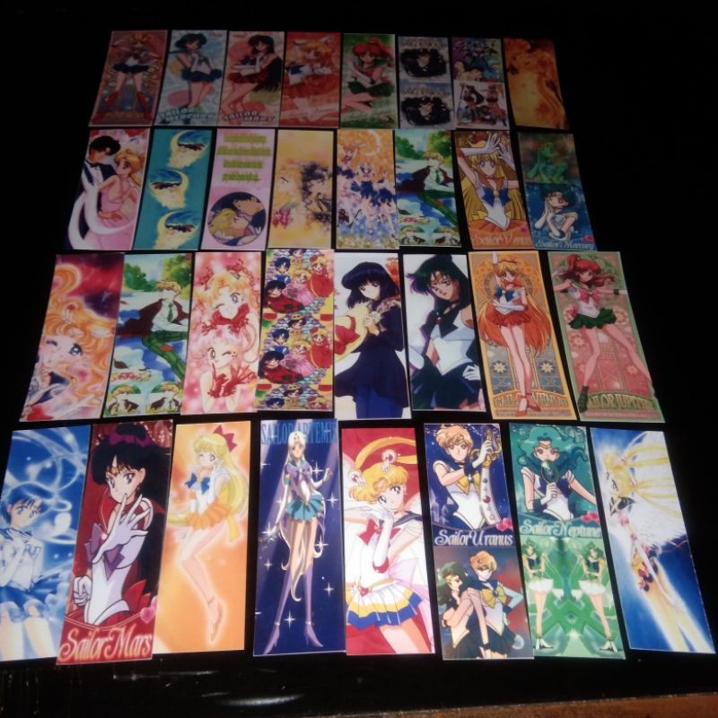 

Bookmark Pembatas Buku Sailor Moon 50 pcs