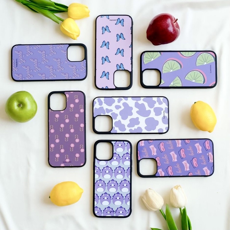 [30 Aesthetic Casing Desain] Lamora iPhone Case - Casing iPhone 6 6s 6+ 6s+ 7 7+ 8 8+ X Xs Xr XsMax 
