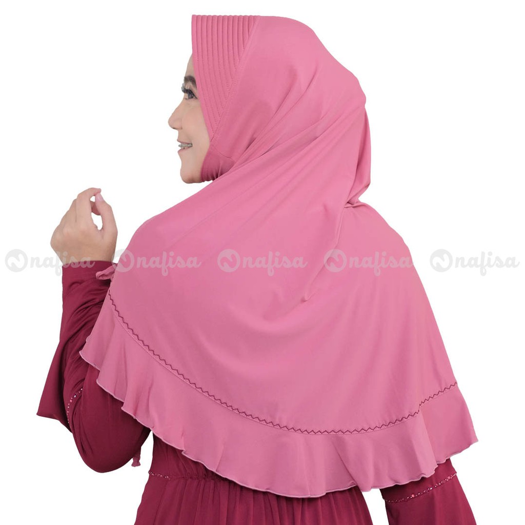 Jilbab Nafisa MALIKA/Hijab Instan/Kerudung Murah/Berkualitas