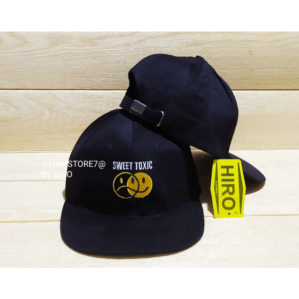 [COD]Topi Snapback Bordir Sweet Toxic New Model/Topi Distro Terlaris/Topi Distro Original