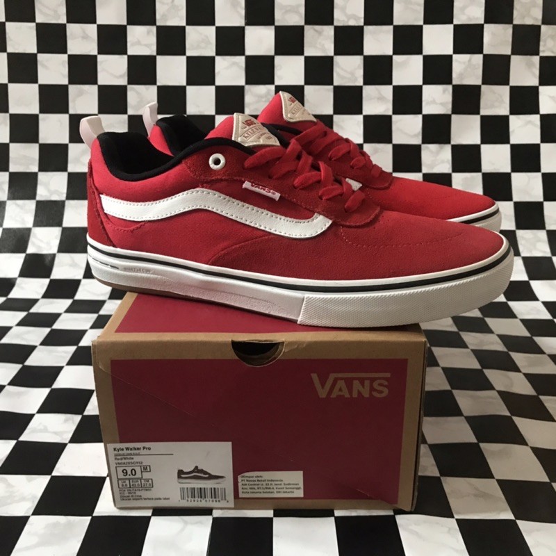 Vans Kyle Walker Pro Red / White