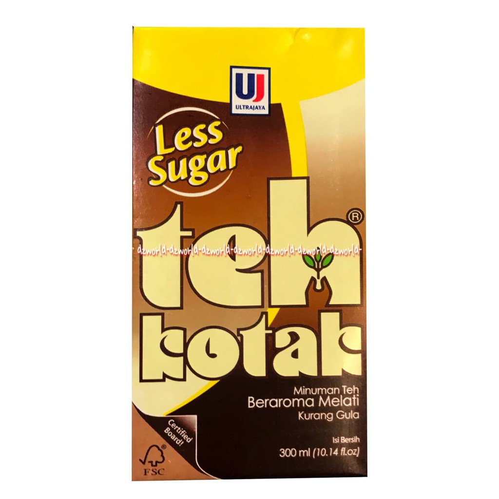 

Teh Kotak Less Sugar 300ml