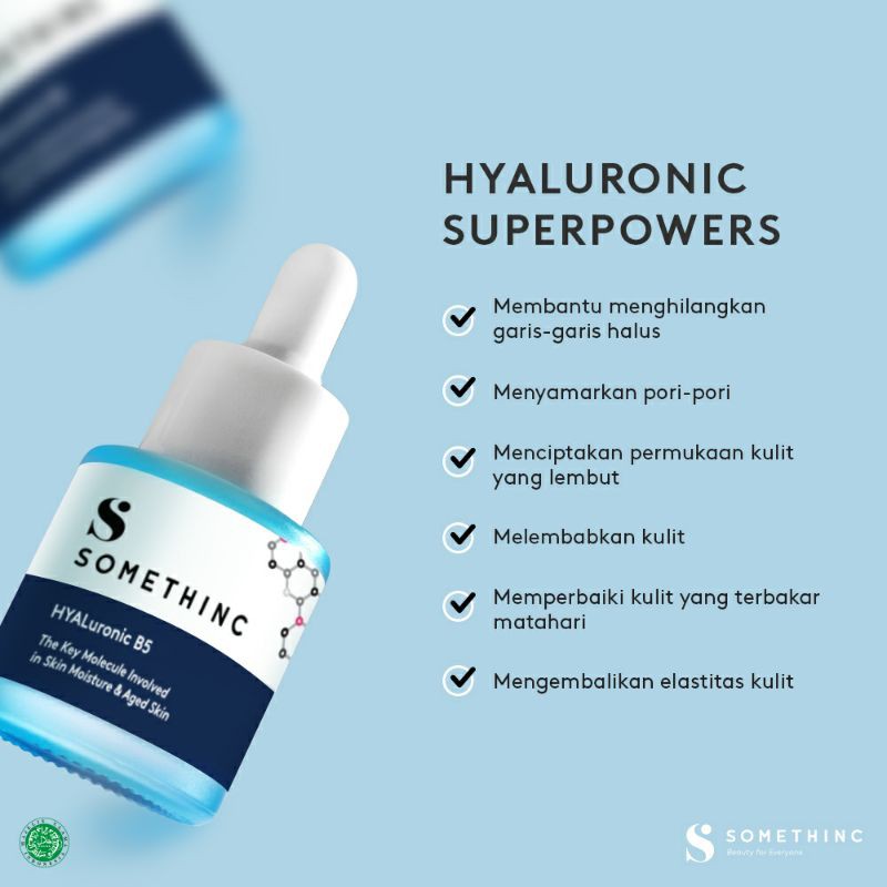 SOMETHINC Hyaluronic B5 Serum 40ml/20ml